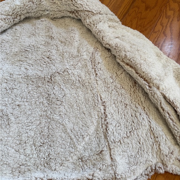 Free Country Women's Beige Quilted Vest Sherpa Reversible XXL 2X - Picture 8 of 15